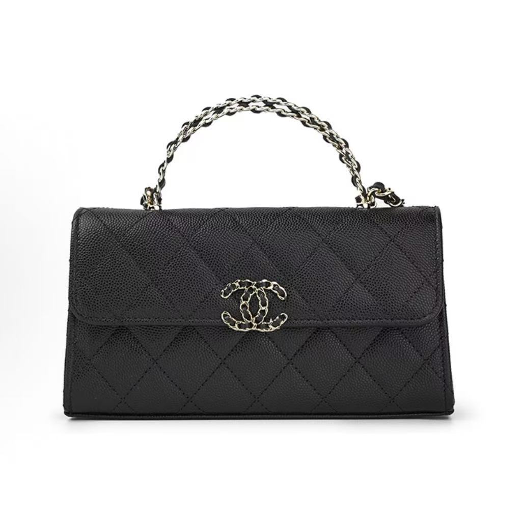샤넬  클래식 플랩 미니 체인 월렛 캐비어 블랙 AP3238-B10307-94305(팬더공장)
