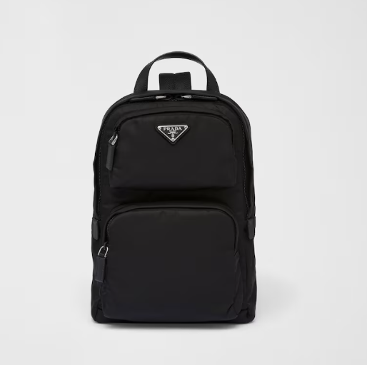 프라다 2VZ105 리나일론 & 사피아노 가죽 백팩
