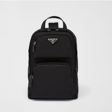 프라다 2VZ105 리나일론 & 사피아노 가죽 백팩