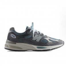 뉴발란스 키스 KITH  991 V2 Steel Blue U991KH2 스니커즈