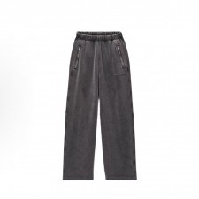 알렉산더왕 SS25 로고 워시드 밴딩 캐주얼 팬츠