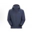 아크테릭스 Atom Hoody M 자수 로고 후드 다운 자켓 보석 블루