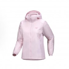 아크테릭스 ATOM 헤비웨이트 로고 방풍 방수 보온 후드 패딩 (-5°~10°)핑크