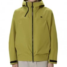 코오롱 OLON SPORT CAMPING 2.5L 유니섹스 멀티포켓 아웃도어 자켓 OBLI-K 옐로우 그린