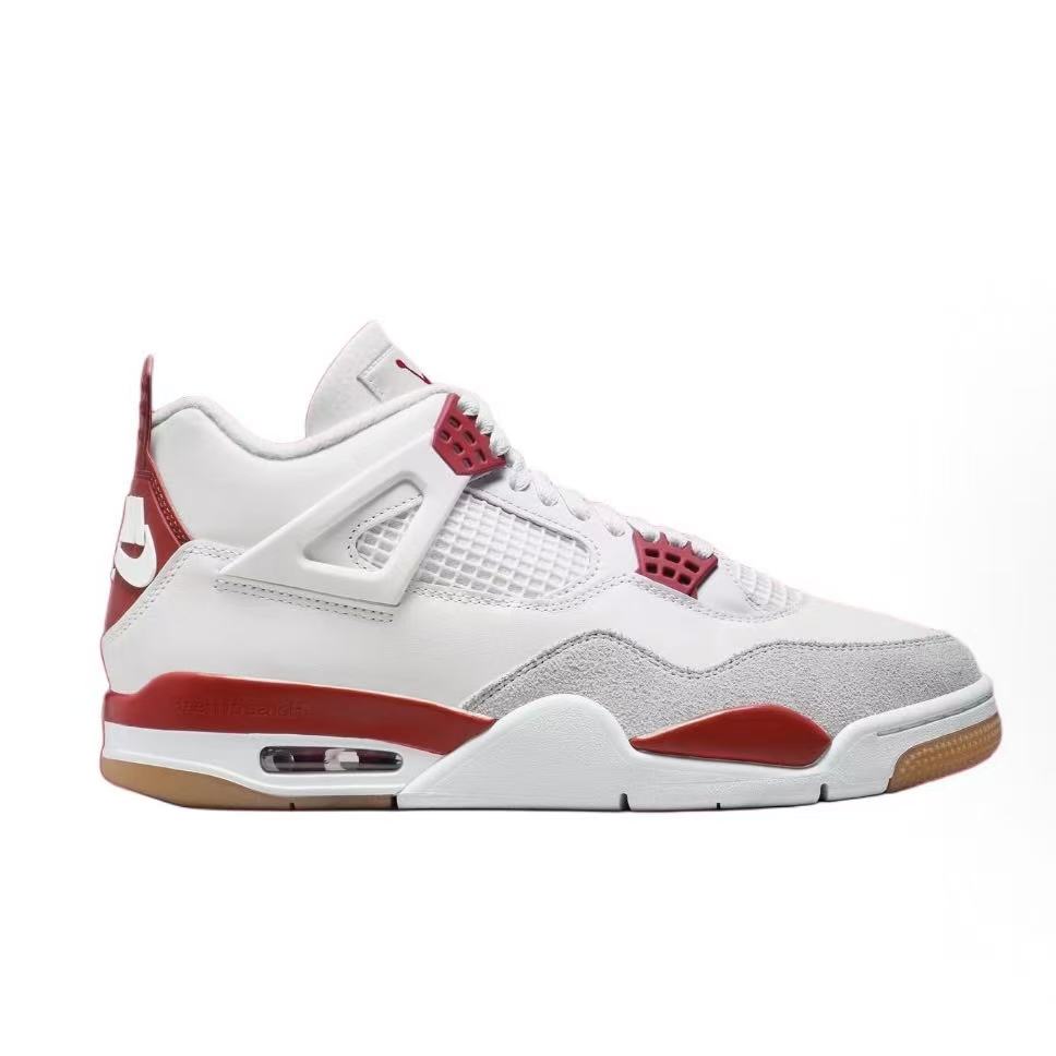 나이키 SB 에어 조던 4 바시티 레드 DR5415-106 화이트 레드 (X공장)