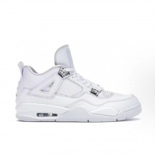 나이키 에어 조던 4 레트로 화이트 크롬 실버 308497-100 (LJR공장)