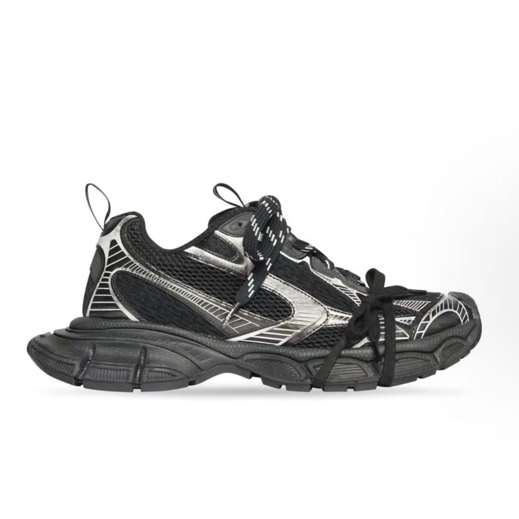 발렌시아가 734731W3XL11090 트리플S 블랙 스니커즈 (XA공장)