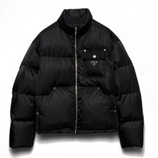 프라다 남성 리-나일론 스탠드칼라 숏재킷 (X공장)
