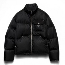 프라다 남성 리-나일론 스탠드칼라 숏재킷 (X공장)