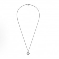 구찌 인터로킹 지 빈티지 925 실버 네크리스 남녀공용 실버