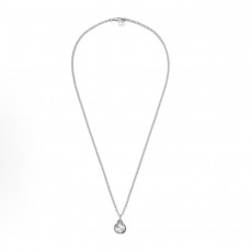 구찌 인터로킹 지 빈티지 925 실버 네크리스 남녀공용 실버