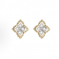 부첼라티 다이아몬드 다이아몬드 인레이 18K 골드 이어링 여성 골드