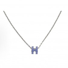 에르메스 POP H 미니 팝 H 펜던트 메탈 목걸이 여성용