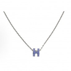 에르메스 POP H 미니 팝 H 펜던트 메탈 목걸이 여성용