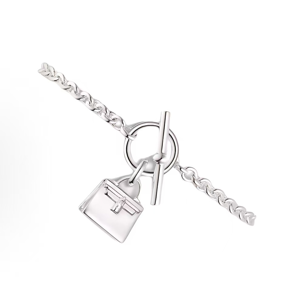 에르메스 아뮬레뜨 실버 925 실버 브레이슬릿 남여공용