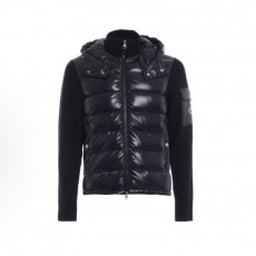 몽클레르 패치워크 긴팔 다운 재킷 남성용 블랙 (탑몽X)