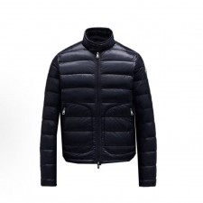 몽클레르 남성 Acorus 시리즈 스키 시즌 안감 광택 경량 하이넥 구스다운 재킷 블루 (탑몽X)