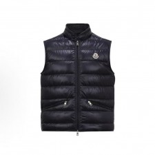 몽클레르 남성 Gui 시리즈 스키 시즌 하이넥 경량 구스다운 베스트 겨울용 블루 (탑몽X)