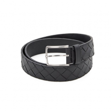 보테가베네타 인트레치아토 가죽 벨트 657154