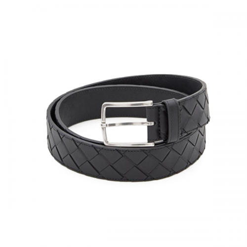 보테가베네타 인트레치아토 가죽 벨트 657154