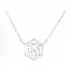 쇼메 Bee My Love 18K 화이트골드 다이아몬드 펜던트 네크리스 여성용 실버