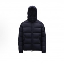 몽클레르 Montgenevre 시리즈 울 긴팔 심플 숏 다운 재킷 남성용 네이비