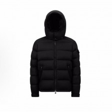 몽클레르 Montgenevre 시리즈 울 긴팔 심플 숏 다운 재킷 남성용 블랙