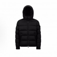 몽클레르 Montgenevre 시리즈 울 긴팔 심플 숏 다운 재킷 남성용 블랙