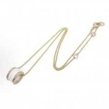 불가리 개성 디자인 18K 로즈골드 세라믹 목걸이 여성용