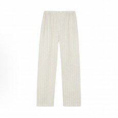 로로피아나 Britton 토글 버튼 스트라이프 밴딩 캐주얼 팬츠 남성용 베이지 (B+공장)