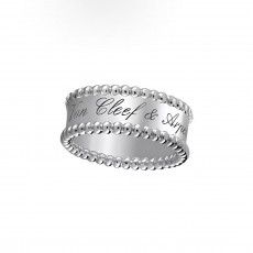 반클리프 아펠 만화경 퍼리 로고 K골드 반지 여성용