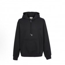 WOOYOUNGMI 남성 캥거루 포켓 풀오버 긴팔 스웨트셔츠