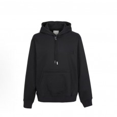 WOOYOUNGMI 남성 캥거루 포켓 풀오버 긴팔 스웨트셔츠