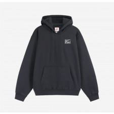 나이키 x 스투시 SS22 로고 레터링 자수 풀오버 후드티