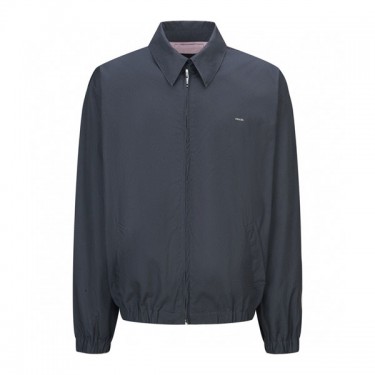 프라다 자수 로고 지퍼 장식 행정용 재킷 남성용