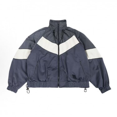 아더에러 하이넥 지퍼 오버핏 긴팔 자켓 남성용 그레이