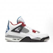 조던 에어 조던 4 레트로 SE 왓 더 4 남성용 레트로 농구화 레드블루 컬러 (LJR공장)