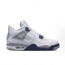 에어 조던 4 골프 밀리터리 블루 미드컷 스니커즈 미드나이트 블루 (LJR공장)