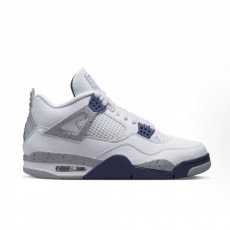 에어 조던 4 골프 밀리터리 블루 미드컷 스니커즈 미드나이트 블루 (LJR공장)