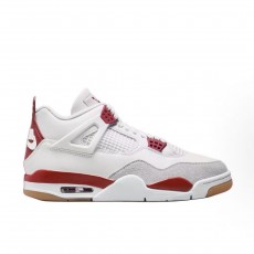 나이키 SB x 조던 에어 조던 4 바시티 레드 화이트 레드 미드컷 농구화 (LJR공장)