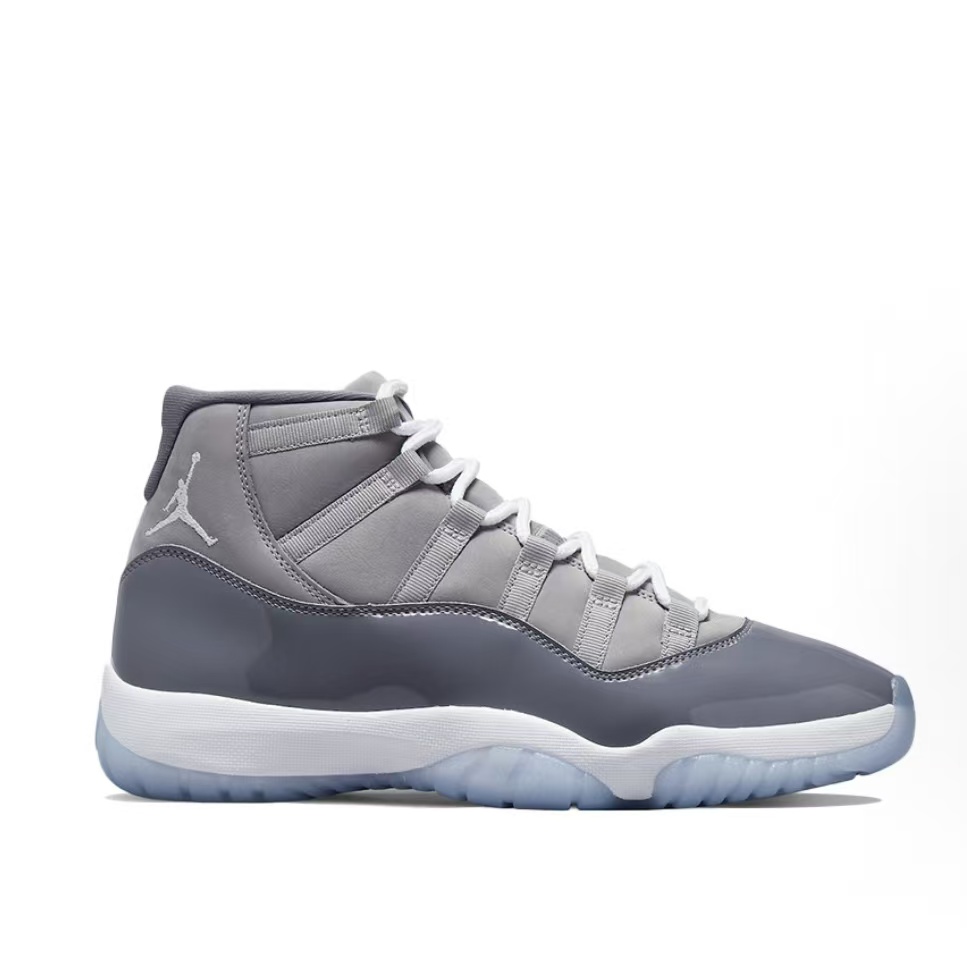 조던 에어 조던 11 레트로 쿨 그레이 미드탑 스니커즈 (LJR공장)