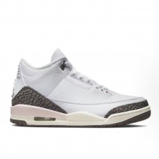 조던 에어 조던 3 레트로 다크 모카 화이트 브라운 핑크 미드탑 스니커즈 (X공장)