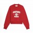 아미파리 FW22 레터링 로고 프린트 풀오버 맨투맨 레드 (탑아미공장)