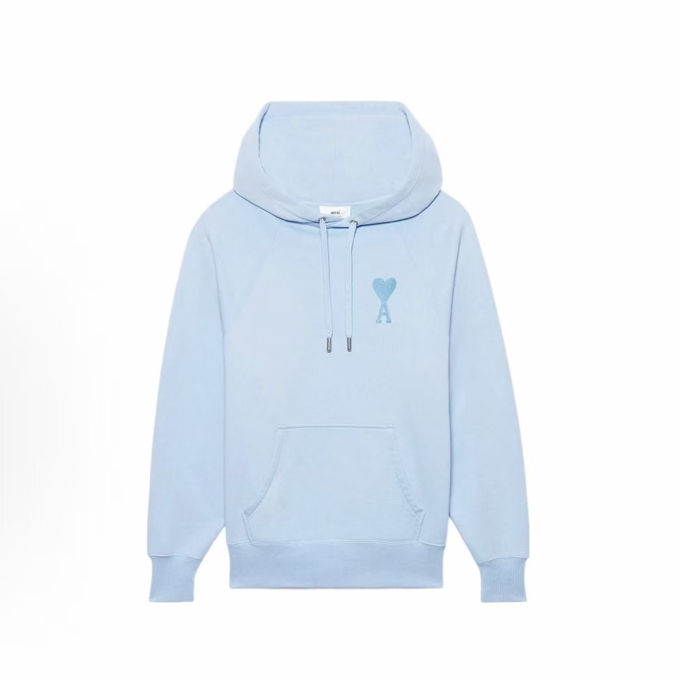 아미파리 캐주얼 풀오버 맨투맨 스카이 블루 (탑아미공장)