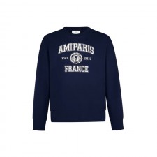 아미파리 SS23 로고 프린트 풀오버 스웨트셔츠 네이비 (탑아미공장)