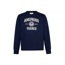 아미파리 SS23 로고 프린트 풀오버 스웨트셔츠 네이비 (탑아미공장)