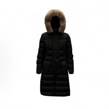 몽클레어 Hloe 퀼팅 나일론 벨트 다운 재킷 여성용