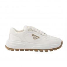 프라다 프락스 01 가죽 로우탑 라이프스타일 슈즈 화이트 (GD공장)