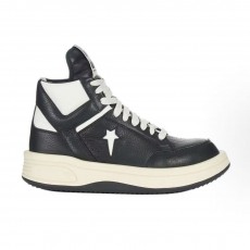 컨버스 x 릭 오웬스 DRKSHDW 가죽 하이탑 스니커즈 블랙 (GD공장)