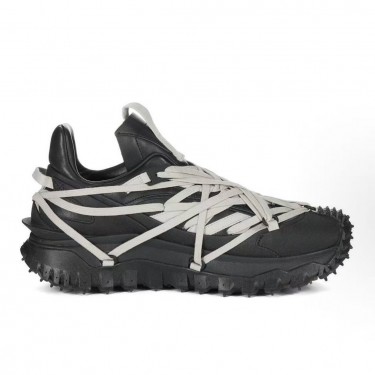 릭 오웬스 x 몽클레르 트레일그립 로우 스니커즈 블랙 (OK공장)